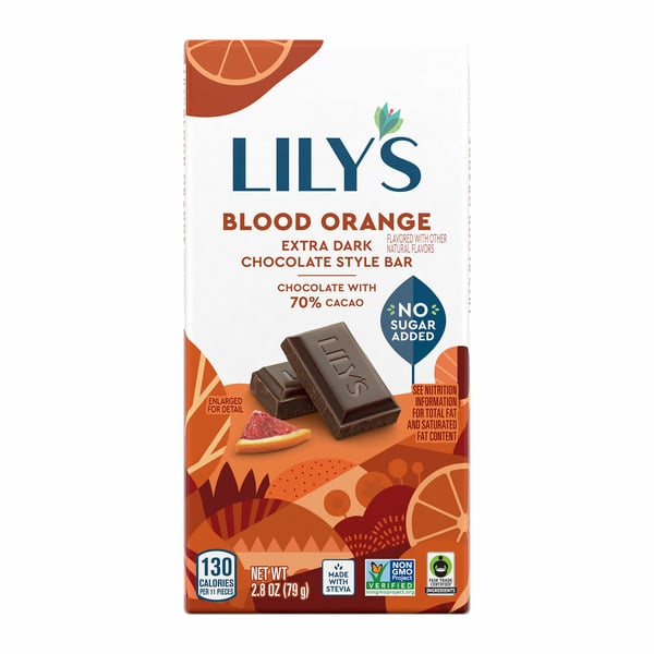 Candy & Chocolate Lily's Gluten Free, Kosher, Free of Added Sugar No Sugar Added Sweets hero