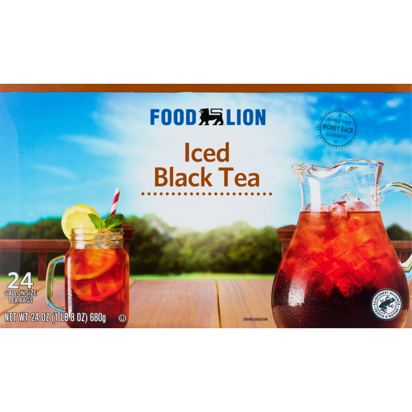 Tea Food Lion Gallon Sized Iced Tea Bags 24CT hero