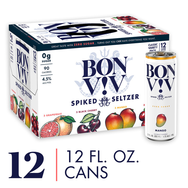 Beers & Coolers BON V!V Variety Pack hero