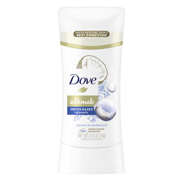 Deodorants Dove Antiperspirant Deodorant Stick Coconut & Sandalwood hero