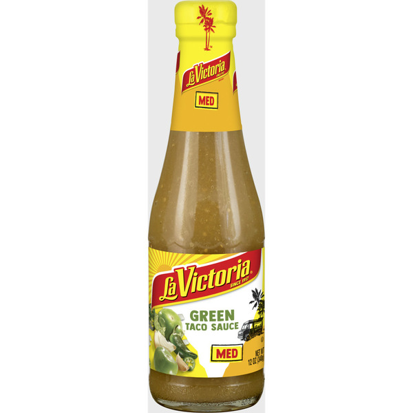 Latino Foods La Victoria Medium Green Taco Sauce hero