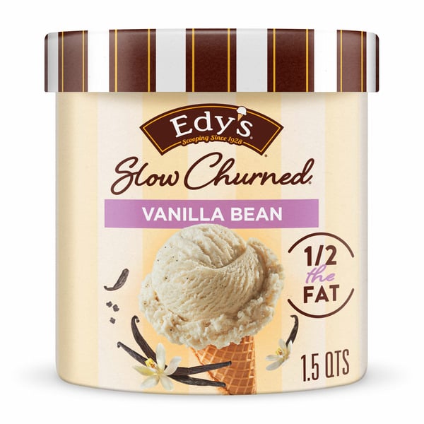 Ice Cream & Ice Edy's/Dreyer's SLOW CHURNED Vanilla Bean Light Ice Cream hero