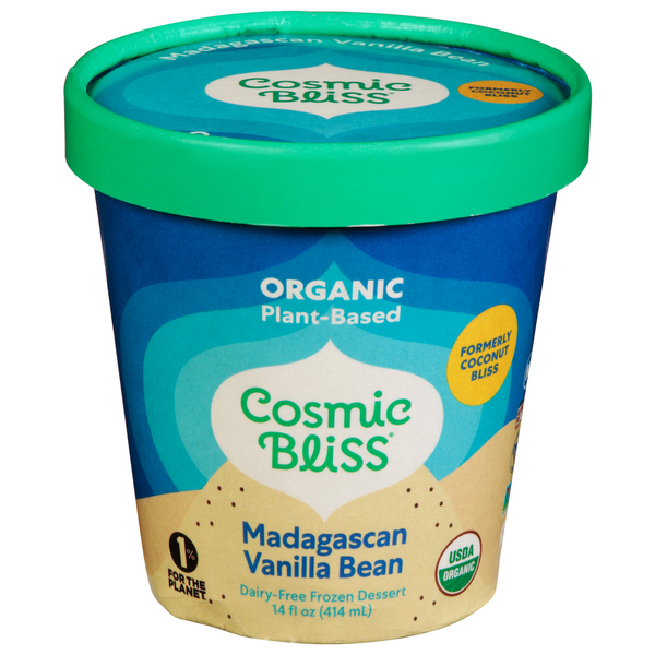 Ice Cream & Ice Cosmic Bliss Organic, Plant-Based Madagascan Vanilla Bean hero