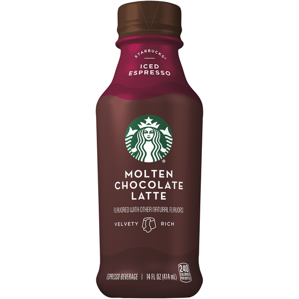 Energy & Sports Drinks Starbucks Molten Chocolate Latte Espresso Beverage hero