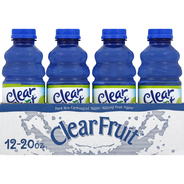 Tea Clear Fruit Water Beverage, Pure Non-Carbonated, Natural Fruit Flavor hero