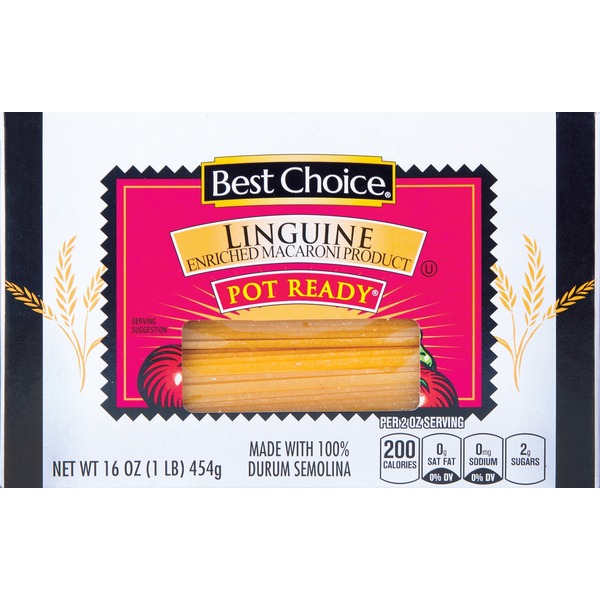 Dry Pasta Best Choice Linguine Enriched Macaroni Product hero