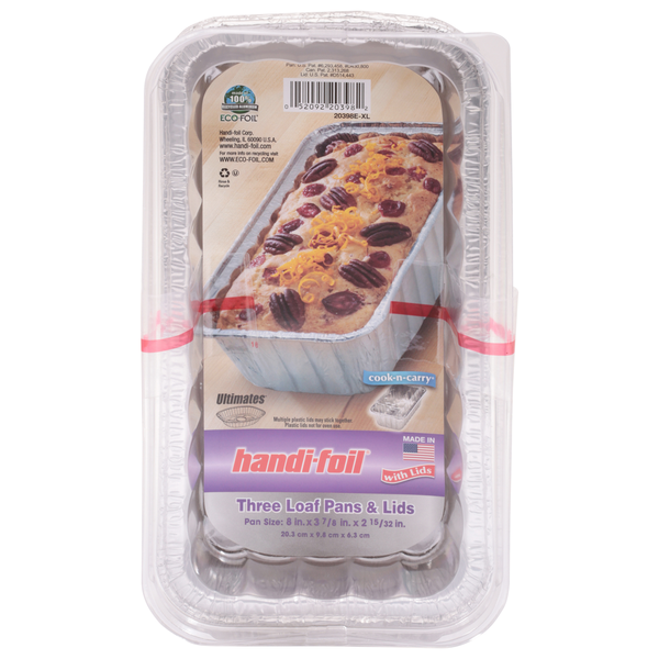 Kitchen Supplies Handi-foil Loaf Pans & Lids hero