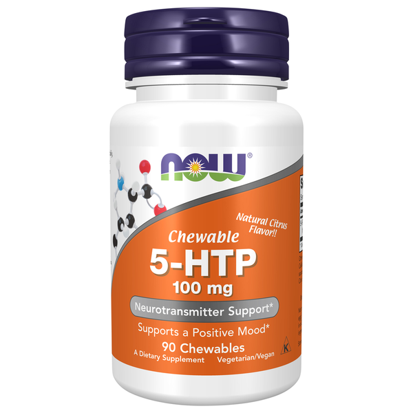 Vitamins & Supplements NOW 5 HTP 100 mg hero