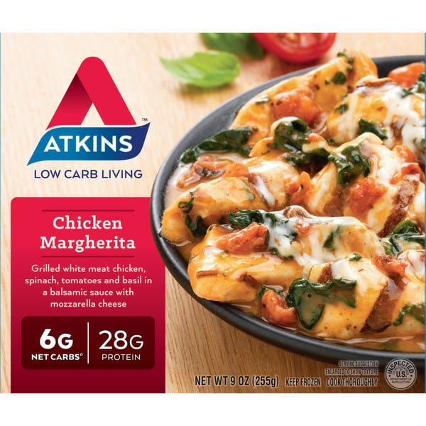 Frozen Meals Atkins Chicken Margherita hero