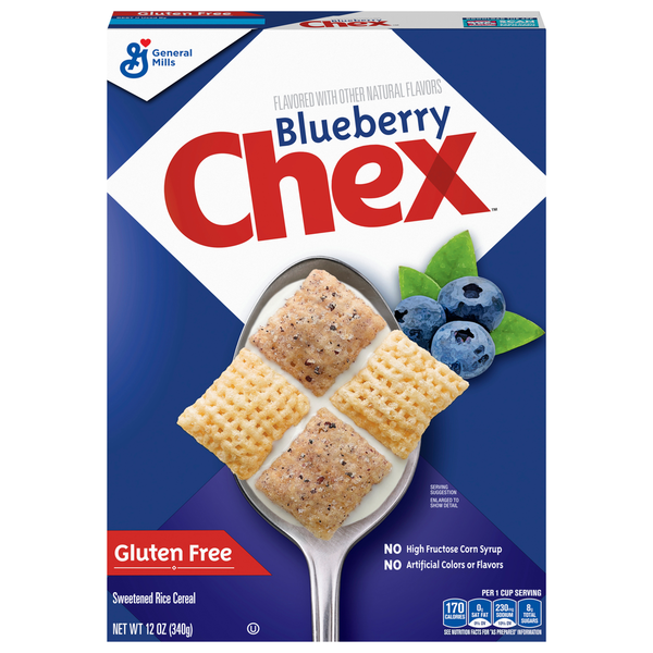 Cereal Chex Cereal, Gluten Free, Blueberry hero