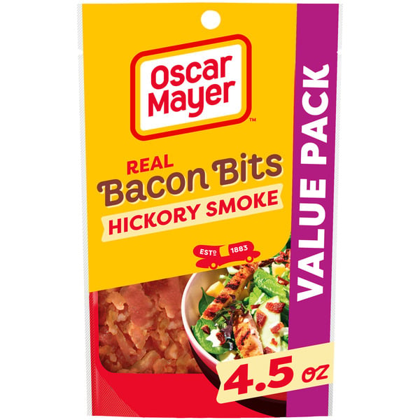 Salad Dressing & Toppings Oscar Mayer Real Bacon Bits Value Pack hero