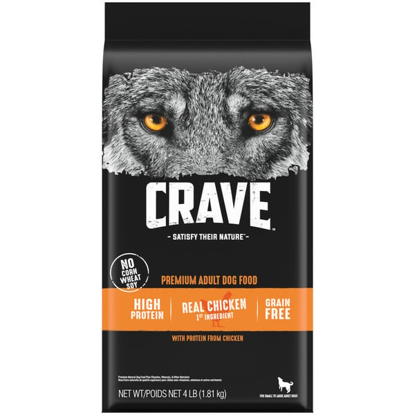 Dry Dog Food Crave Grain Free Adult Dry Dog Food with Protein from Chicken hero