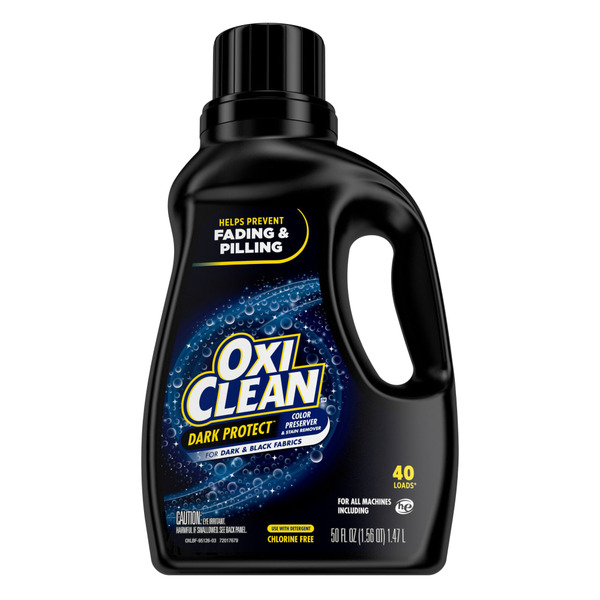 OxiClean Dark Protect Liquid Laundry Booster hero