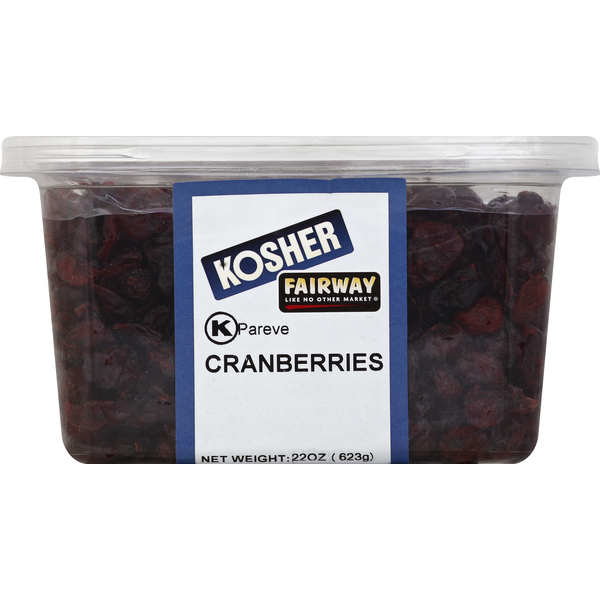 Dried Fruits & Vegetables Cranberries hero