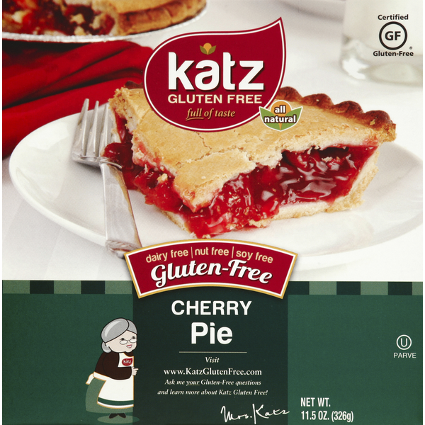 Bakery Desserts Katz Pie, Gluten-Free, Cherry hero