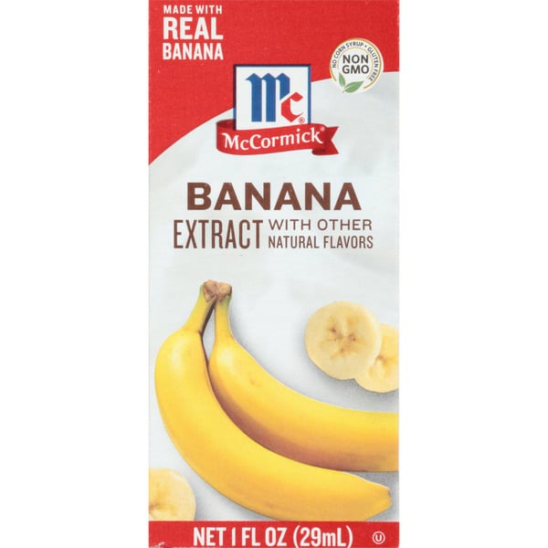 Baking Ingredients McCormick® Banana Extract With Other Natural Flavors hero