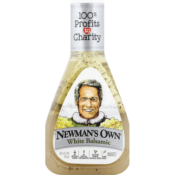 Salad Dressing & Toppings Newman's Own Vinaigrette, White Balsamic hero