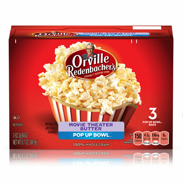 Popcorn & Jerky Orville Redenbacher's Movie Theatre Butter Popcorn hero