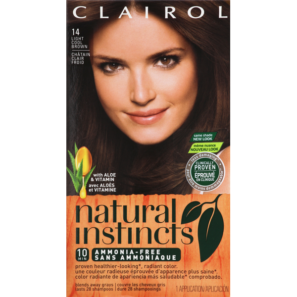 Hair Care Clairol Non-Permanent Color, Light Cool Brown 14 hero