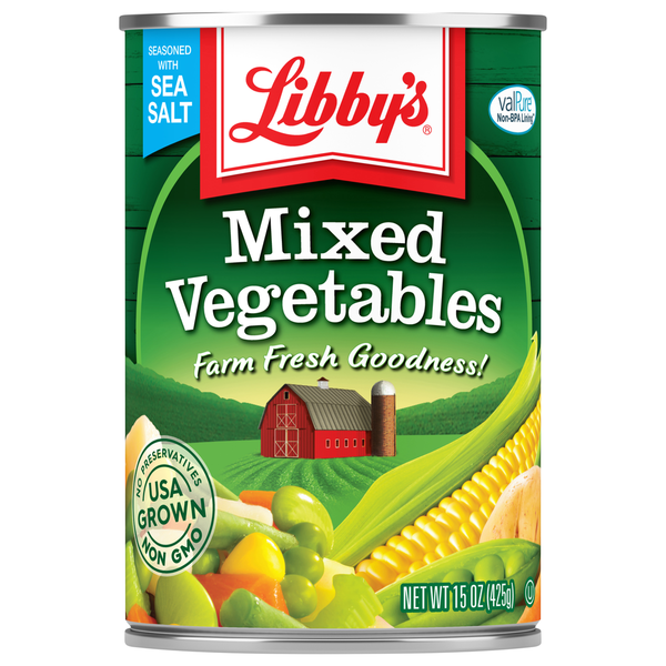 Canned & Jarred Vegetables Libby's Mixed Vegetables hero