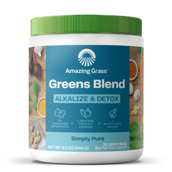 Cleanses & Detoxes Amazing Grass Greens Blend, Alkalize & Detox, 30 Serving hero