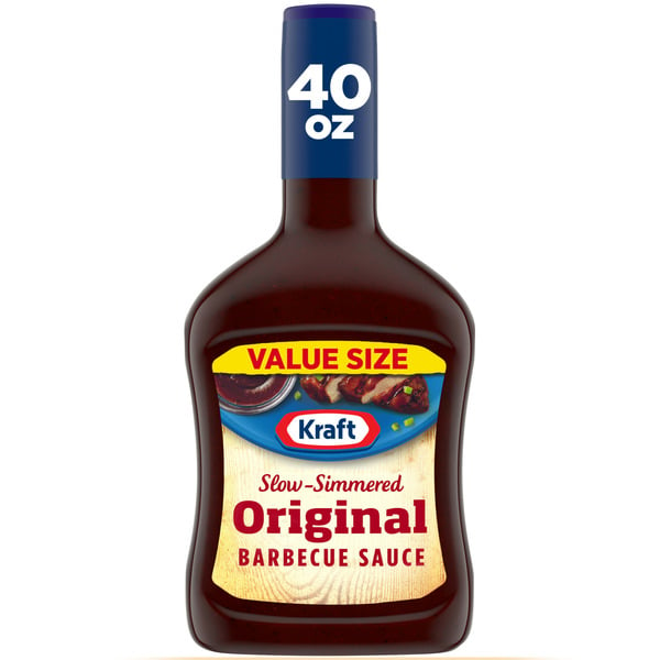 Marinades & Meat Preparation Kraft Original Slow-Simmered Barbecue Sauce Value Size hero