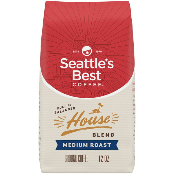 Coffee Seattle's Best Coffee House Blend Medium Roast Ground Coffee hero