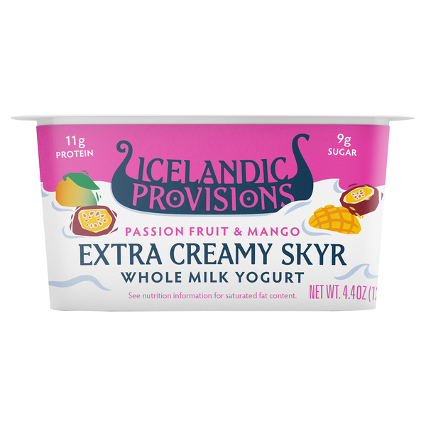 Icelandic Provisions Extra Creamy Skyr, Passion Fruit & Mango hero