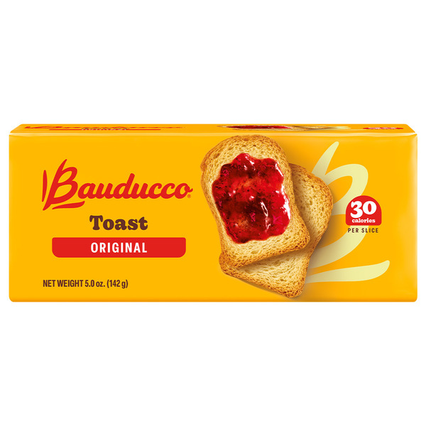 Crackers Bauducco Toast, Original hero