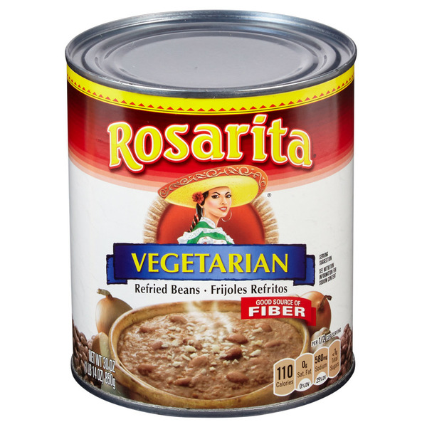 Canned Meals & Beans Rosarita Vegetarian Refried Beans hero