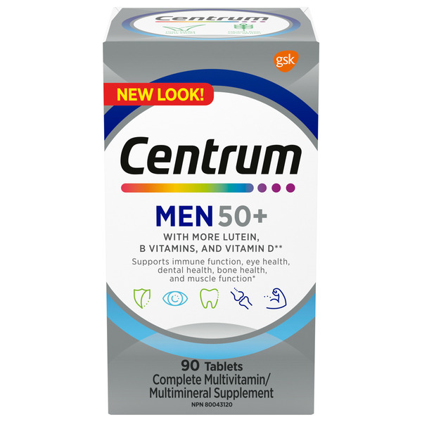 Other Vitamins & Supplements Centrum For Men 50+ hero