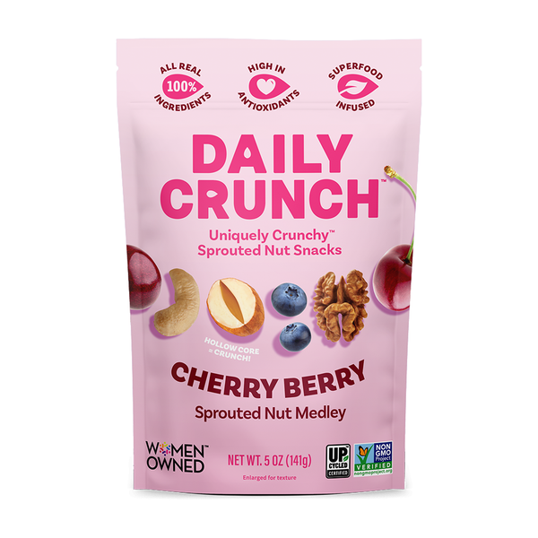 Nuts, Seeds & Dried Fruit Daily Crunch Snacks Cherry Berry Nut Medley hero