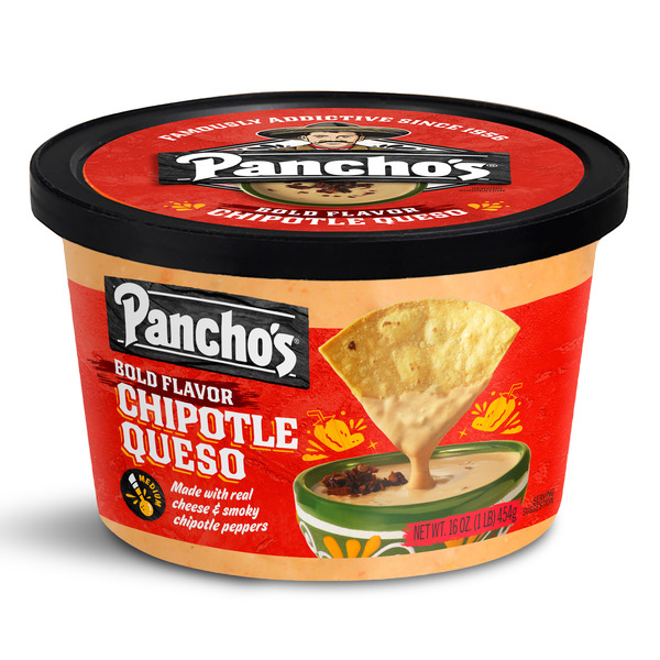 Preserved Dips & Spreads Pancho's Chipotle Queso Cheese Dip hero