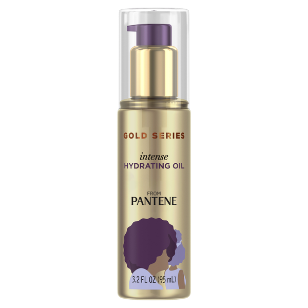 Hair Care Pantene Gold Series Intense Hydrating Oil Treatment for Curly, Coily Hair hero