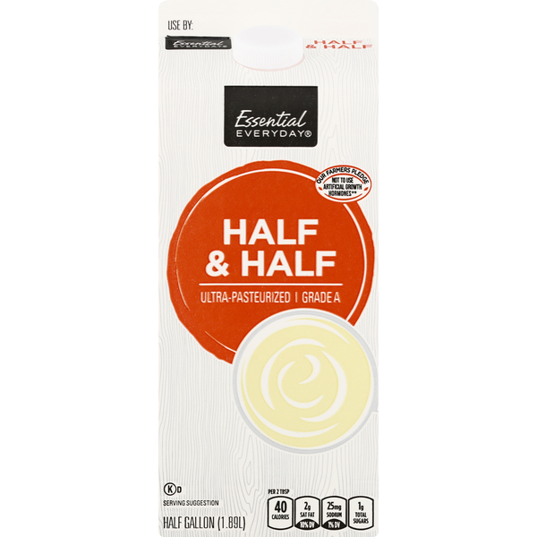 Cream Essential Everyday Half & Half hero