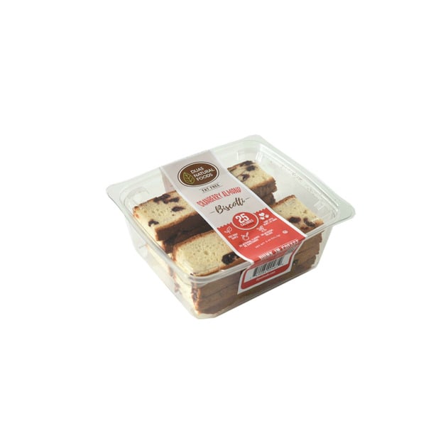 Bakery Desserts DIJAS Natural Foods Cranberry Almond Biscotti, Fat-Free hero