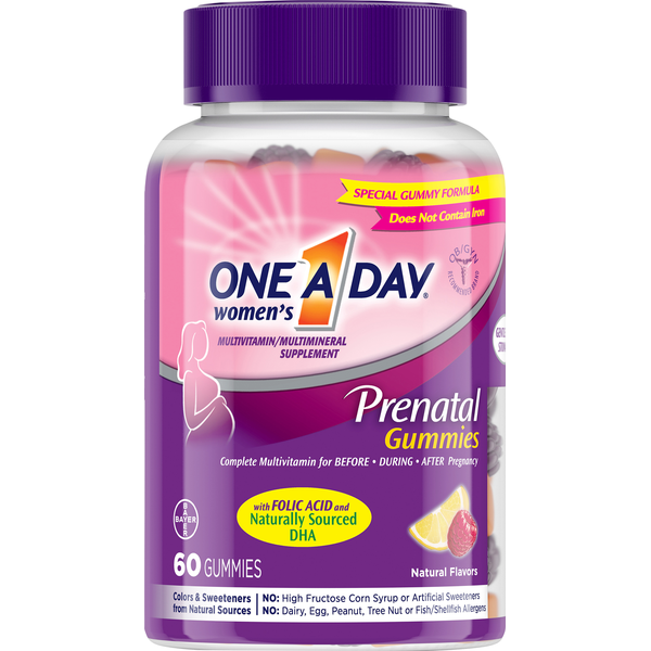 Vitamins & Supplements One A Day Prenatal, Women's, Gummies hero