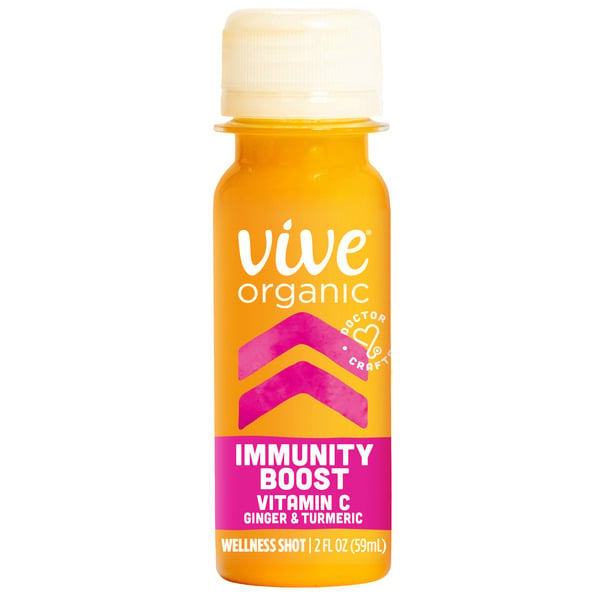 Energy & Sports Drinks Vive Organic Immunity Boost Vitamin C, Ginger & Turmeric Shot hero