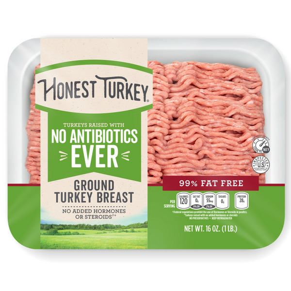 Packaged Poultry Honeysuckle White® 99% Fat Free Honeysuckle Ground Turkey Breast hero