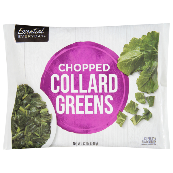 Frozen Produce Essential Everyday Collard Greens, Chopped hero