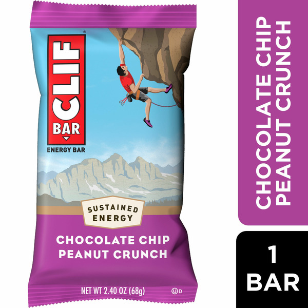 Energy & Granola Bars CLIF BAR Chocolate Chip Peanut Crunch Energy Bar hero