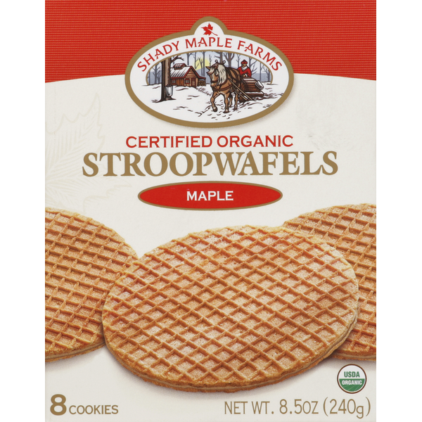 Cookies & Cakes Shady Maple Farms Cookies, Stroopwafels, Maple hero