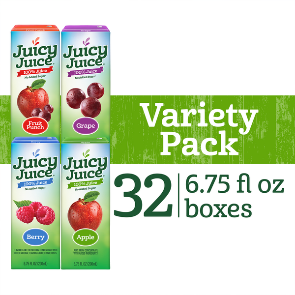 Juice & Nectars Juicy Juice Variety (Apple, Berry, Grape, Punch) hero