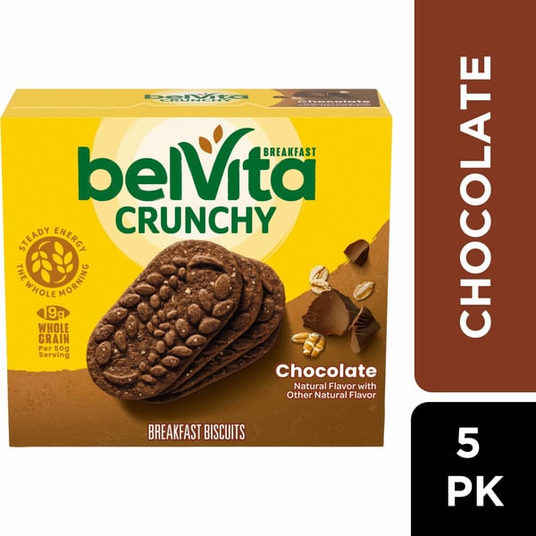 Cookies & Cakes belVita Breakfast Chocolate Breakfast Biscuits hero