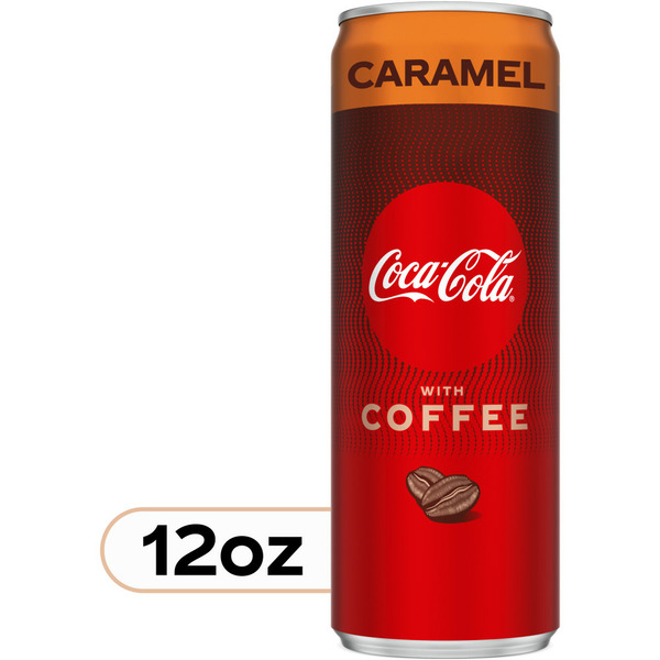 Soft Drinks Coca-Cola With Coffee Caramel Can hero