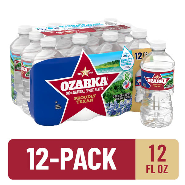 Water, Seltzer & Sparkling Water Ozarka 100% Natural Spring Water hero