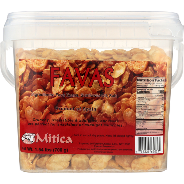 Mitica Favas Snack hero