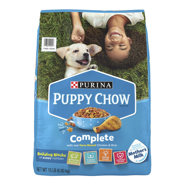 Dog Food Purina Puppy Chow High Protein Dry Puppy Food, Complete With Real Chicken hero