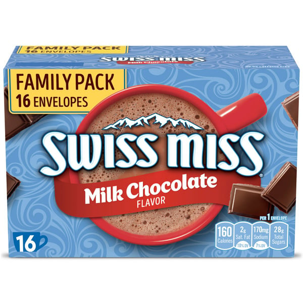 Candy & Chocolate Swiss Miss Milk Chocolate Hot Cocoa Mix, Family Pack hero