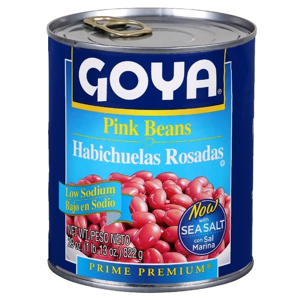 Canned Meat, Seafood & Beans Goya Premium Pink Beans, Low Sodium hero